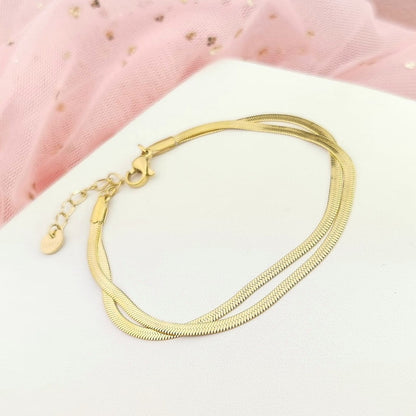 Double Snake Bracelet