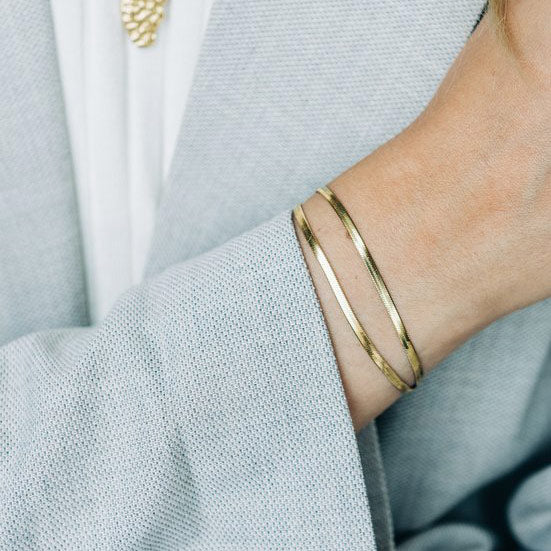 Double Snake Bracelet