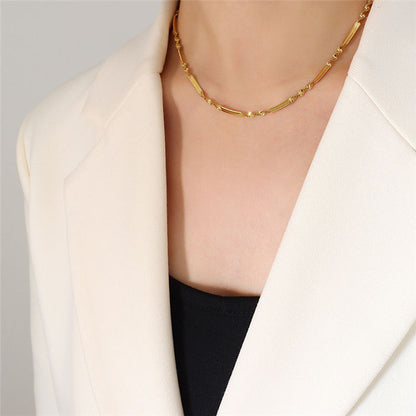 Torsion Chain Necklace