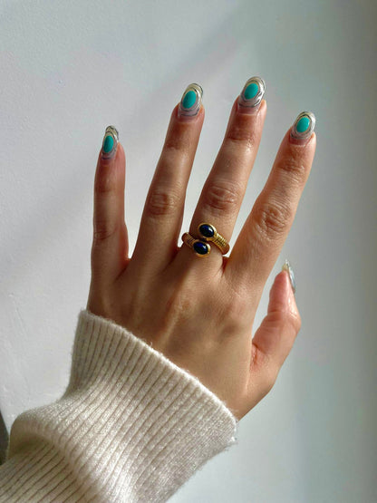 Stone Snake ring